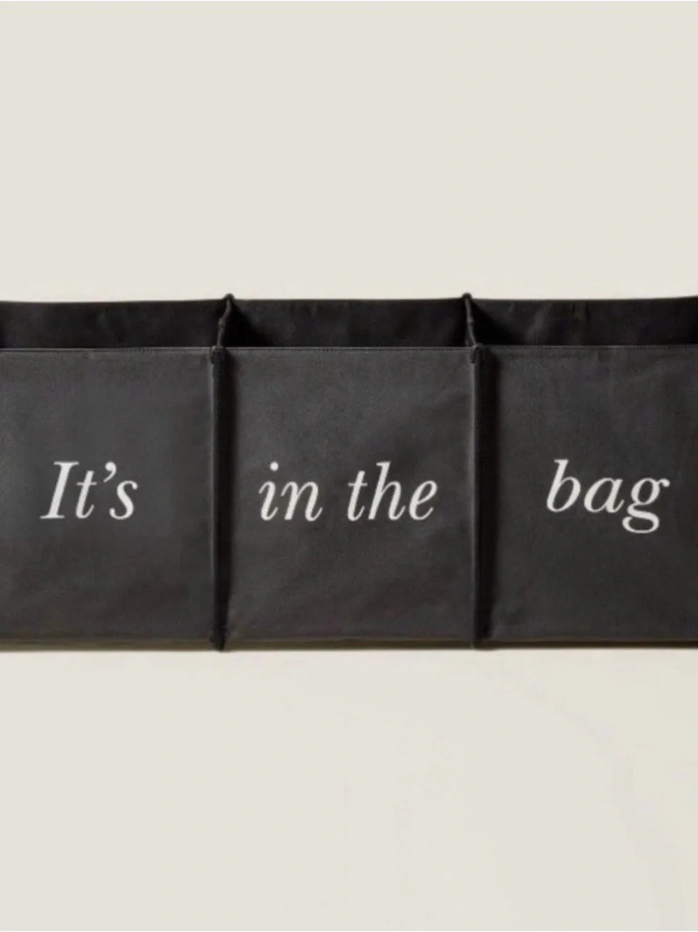 Kate SpadexTarget - Black 'It's in the bag' Foldable Storage Organizer